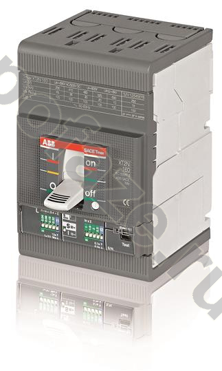 Автоматический выключатель стационарный ABB Tmax XT2V 3П 10А 150кА F F (IP40)