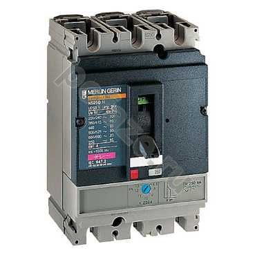 Schneider Electric Compact NS250H 3П 250А 70кА (IP40)