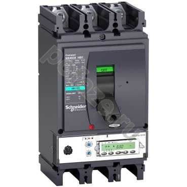 Автоматический выключатель стационарный Schneider Electric Compact NS630 3П 630А 85кА (IP30)