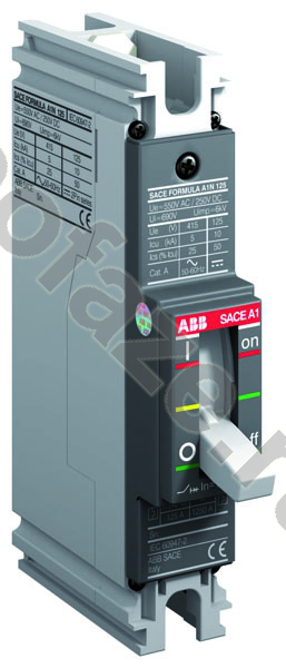 Автоматический выключатель стационарный ABB A1C 125 TMF 1П 125А 2.5кА F F (IP20)