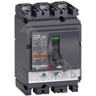 Автоматический выключатель стационарный Schneider Electric Compact NS630 3П 250А 100кА (IP30)