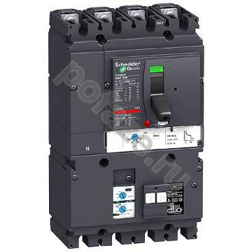 Автоматический выключатель стационарный Schneider Electric Compact NSX 4П 100А 36кА (IP40)