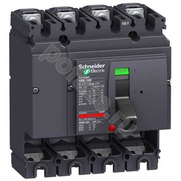 Автоматический выключатель стационарный Schneider Electric NSX160F 4П 160А 70кА (IP30)