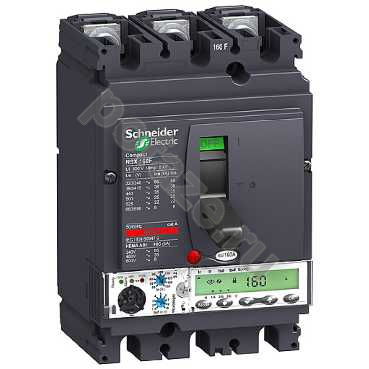 Автоматический выключатель стационарный Schneider Electric Compact NSX160B 3П 160А 25кА (IP30)