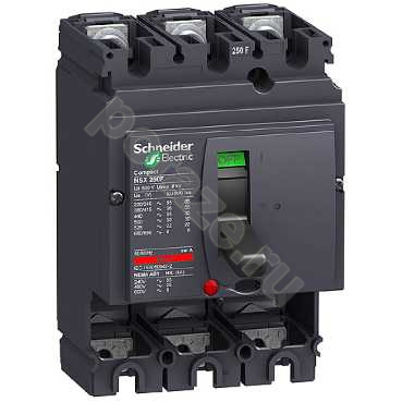 Schneider Electric NSX250F 3П 250А 200кА (IP40)