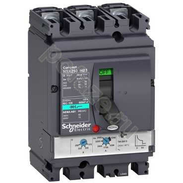 Автоматический выключатель стационарный Schneider Electric Compact NS630 3П 160А 85кА (IP30)