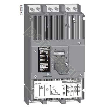 Schneider Electric C801N 3П 800А 35кА (IP40)