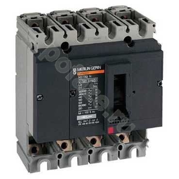 Автоматический выключатель стационарный Schneider Electric Compact NS160N 4П 160А 36кА (IP40)