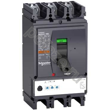 Автоматический выключатель стационарный Schneider Electric Compact NS630 3П 500А 100кА (IP30)