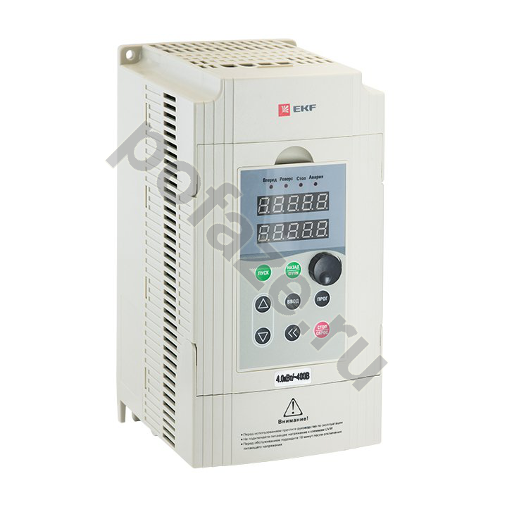 Преобразователь частоты EKF VECTOR-100 PROxima 4кВт 3Ф 380В (IP20, RS-485, прогр.)