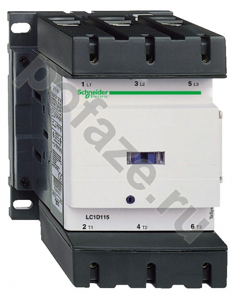 Контактор Schneider Electric TeSys D 150А 24В 1НО+1НЗ (DC)