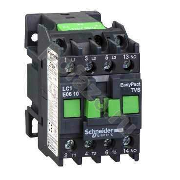 Контактор Schneider Electric EasyPact TVS E2 6А 110В 60Гц 1НО (AC)