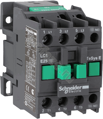 Контактор Schneider Electric EasyPact TVS E 25А 220В 1НЗ (AC)