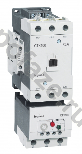 Контактор Legrand CTX-3 75А 323-418В 2НО+2НЗ (AC)
