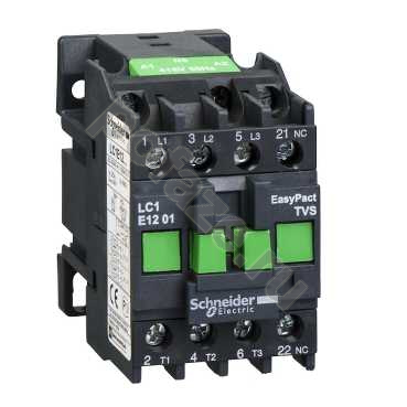 Контактор Schneider Electric EasyPact TVS E2 12А 415В 1НЗ (AC)