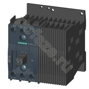 Контактор полупроводниковый Siemens 3RF3 12.5А 15-30В DC 2НО (сил.)