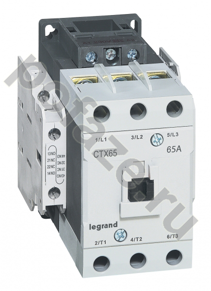 Контактор Legrand CTX-3 65А 20.4-26.4В 2НО+2НЗ (DC)