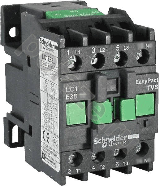 Контактор Schneider Electric EasyPact TVS E 38А 380В 1НО (AC)
